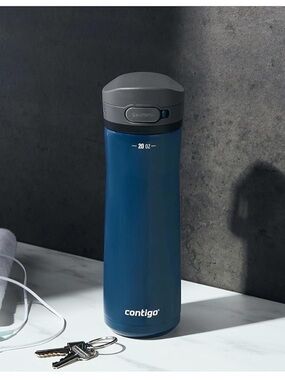 Contigo Jackson Chill 2.0, Vacuum-Insulated Stainless Steel Water Bottle 20oz